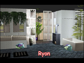 Sims 2 — Ryon by steffor — the bathroom