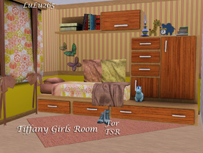 Sims 3 — Tiffany Girls Room  by Lulu265 — A modular bedroom set . Please note!!!! moveObjects on is NEEDED to place the