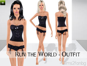 Sims 3 — Run the World - Whole for TEEN by sims2fanbg — .:Run the World for TEEN:. Whole with bra and bikini in 3