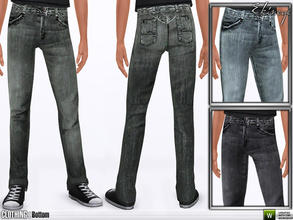 Sims 3 — Jeans for Male (Teen)-S70 by ekinege — For teen male.