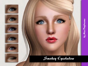 Sims 3 — Smokey Eyeshadow by MissDaydreams — Smokey Eyeshadow is a 3-colours smooth and silky eyeshadow. It suits many