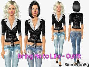 Sims 3 — Bring Me to Life - Outfit by sims2fanbg — .:Bring Me to Life:. Outfit with jeans and top in 3