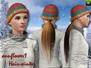 Sims 3 — af hair-2_annflower1 by annflower1 — Hair-winter female. 