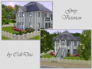 Sims 3 — Grey Victorian by CaliDea — by CaliDea TSR