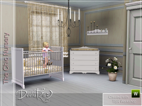 Sims 3 — The Chic Nursery by deeiutza — Kids can be chic too! Now their room can be decorated with style...a little bit