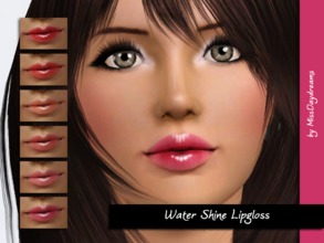 Sims 3 — Water Shine Lipgloss by MissDaydreams — Water Shine Lipgloss - give your Sims shiny look with this soft and