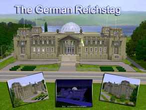 Sims 3 — The-German-Reichstag by matomibotaki — The German Reichstag was built in 1884 to 1894 by Paul Wallot in Berlin.