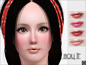 Sims 3 — SayIt_Lipgloss by c0_0kie — Totally kissable lips!