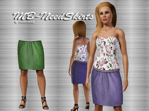 Sims 3 — MB-NeedSkirts by matomibotaki — New skirt for your sims ladies, by matomibotaki