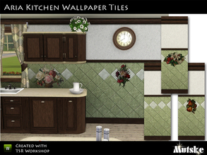 Sims 3 — Aria Kitchen tiles by Mutske — Tired of the tiles you have? Wanna have some new tiles? Well here is a set with