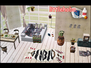 Sims 2 — littlehobo by steffor — the little hobo starter set