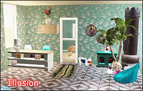 Sims 2 — Ilusion by steffor — a dining room