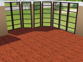 Sims 3 — Celebrity window by darkfairy2 — Super modern window giving away a smell of wealth