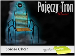 Sims 3 — Spider Chair - Halloween Special by greenestnoodle — Halloween special original idea by designer Erik Griffioen