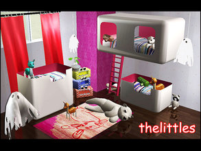 Sims 2 — the littles by steffor — are there monsters under my bed?