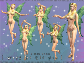 Sims 2 — [ Ways Of The Fae ] - Pose Box by Screaming_Mustard — A set of 9 new poses for your Sims to use.