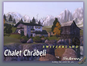 Sims 3 — Chalet Chrabeli by fredbrenny — Gruss Gott! Gruezi! Welcome to Chalet Chrabeli! After a day of hiking, mountain