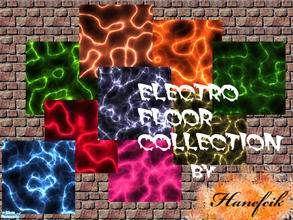 Sims 2 — Electro Floor Collection by Hanefcik — Prepare for constant electroshocks! Does Your Sim try to repair every