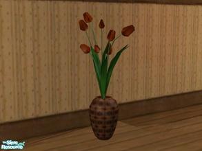 Sims 2 — African Getaway [TC72] - Flowers by EarthGoddess54 — Part of the African Getaway TC 72 living room set. Don\'t