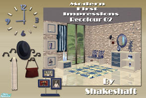 Sims 2 — Modern First Impressions - Recolour 02 by Shakeshaft — A recolour of my Modern First Impressions Set, with the