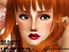 Sims 3 — Glossy Lipstick/2 by carpediemSn — Glossy Lipstick/2