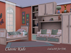 Sims 3 — Classic Kids Bedroom Lulu265 by Lulu265 — A lovely bedroom for your little girl or teenage sims . You need to
