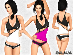 Sims 3 — Revolution Sleepwear by saliwa — Revolution Outfit comes with 2 recolorable channels, launcher and cas