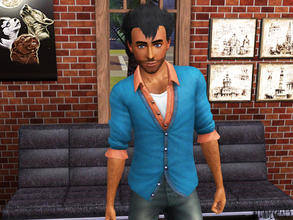 Sims 3 — Calvin by blondechaos — Loves animals and is often known to take strays under his wing and find good homes for