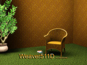 Sims 3 — Weaver511D by matomibotaki — Weaver pattern in 2 brown shades, 2 channels, to find under Weave/Wicker.