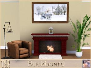Sims 3 — Buckboard by ziggy28 — Buckboard by the artist Peter Sculthorpe. Recolourable frame. TSRAA 