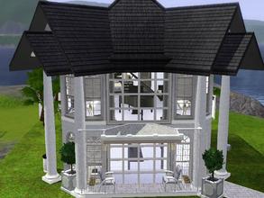 Sims 3 — Plumbbob Boulevard 126 by Quengel — Cute, small home. Size: 20x15. 1 kitchen, livingroom, bedroom and 1,5