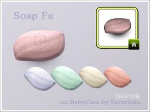 Sims 3 — Soap_Fa_BabyCare by Severinka_ — Created by Severinka set BabyCare
