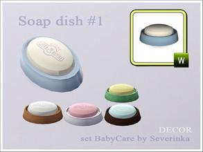 Sims 3 — Soap-dish3_BabyCare by Severinka_ — Created by Severinka set BabyCare 