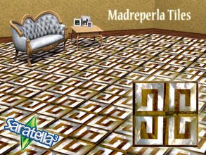 Sims 3 — Madreperla Tiles by saratella — A floor elegant, shimmering by mother of pearl