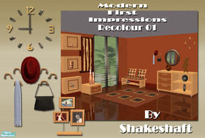 Sims 2 — Modern First Impressions - Recolour 01 by Shakeshaft — A recolour of my Modern First Impressions Set, with the