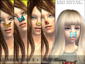 Sims 2 — [ Greetings ] - All Age Female Accessory by Screaming_Mustard — Although it might be winter in a lot of places,