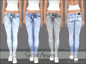 Sims 3 — Secret Answer by sims2fanbg — .:Secret Answer:. Items in this Set: Jeans for YA in 3