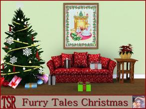 Sims 3 — Furry Tales Christmas by ziggy28 — Furry Tales Christmas. Recolourable frame. TSRAA 