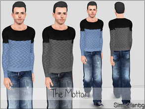 Sims 3 — The Motto by sims2fanbg — .:The Motto:. Items in this Set: Top in 3 recolors,Recolorable,Launcher Thumbnail.