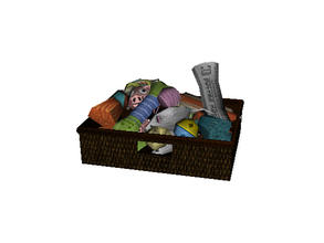 Sims 3 — Just Live Living-Pet Toy Box by TheNumbersWoman — Just a plain ole Living Set. Nothing Fancy. By RicciNumbers at