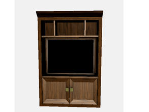 Sims 3 — Just Live Living-TV Console by TheNumbersWoman — Just a plain ole Living Set. Nothing Fancy. By RicciNumbers at