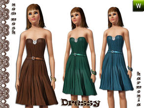 Sims 3 — afBodyDressCocktail by Harmonia — afBodyDressCocktail