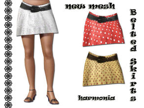 Sims 3 —  Harmonia Skirt Set 1 by Harmonia —  Harmonia Skirt Set 1