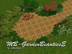Sims 3 — MB-GardenBeautiesE by matomibotaki — MB-GardenBeautiesE, new terrain paint to decorate and style your sims