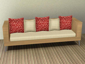 Sims 3 — Elegant Sofa-by darkfairy by darkfairy2 — Elegant Sofa-with 3 recolorable zones two for the pillows and one for