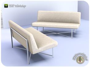 Sims 3 — Ceriese Loveseat by SIMcredible! — by SIMcredibledesigns.com available at TSR