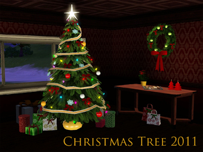 Sims 3 — Christmas Tree 2011 by sim_man123 — A new set for Christmas 2011 - Build A Tree! This set features a multitude