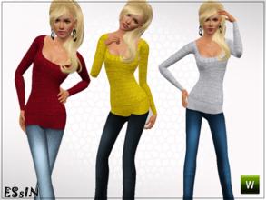 Sims 3 — ESsIN Basic Outfit by ESsiN — ESsIN Basic Outfit by ESsIN 2 Recolorabla Parts Y.Adult-Adult Everday-Formal-