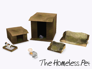 Sims 3 — The Homeless Pet by sim_man123 — Unfortunately, not ever pet is blessed with a safe and warm place to live. Now