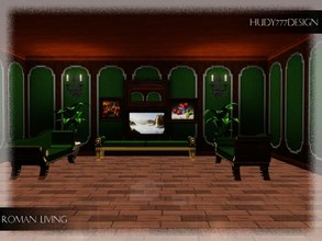 Sims 3 — Roman Living by hudy777-design — Here is my new living room set. This set is inspired by ancient roman culture